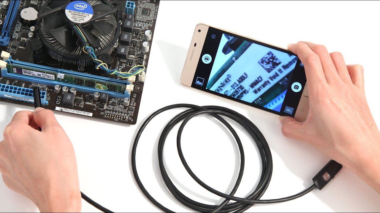 6 LED 7mm Lens IP67 1M USB Endoscope for Android Smartphone and PC