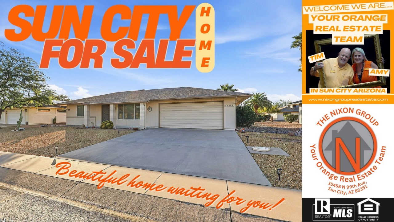 🏡 FOR SALE | 20001 N Willowcreek Cir, Sun City AZ | Charming Sun City Home Tour | the NIXON GROUP