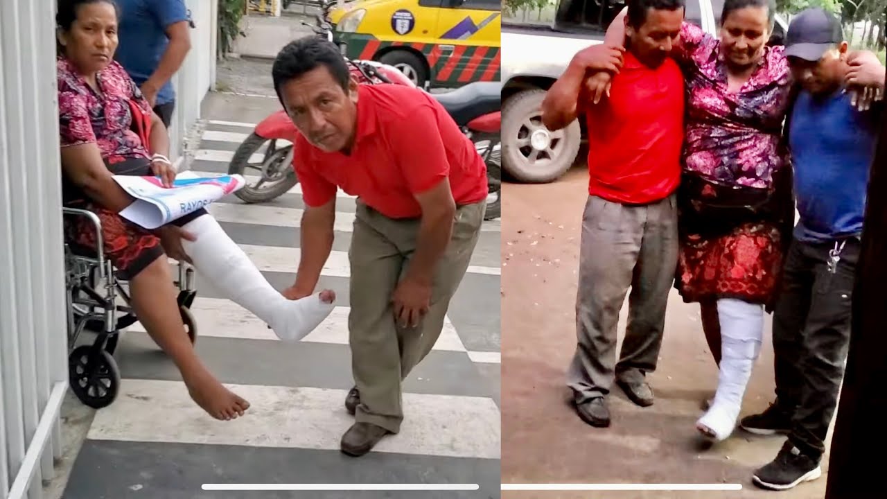 Quería Celebrar a su Mamá y Termino Con una Pierna Que.brada🥺