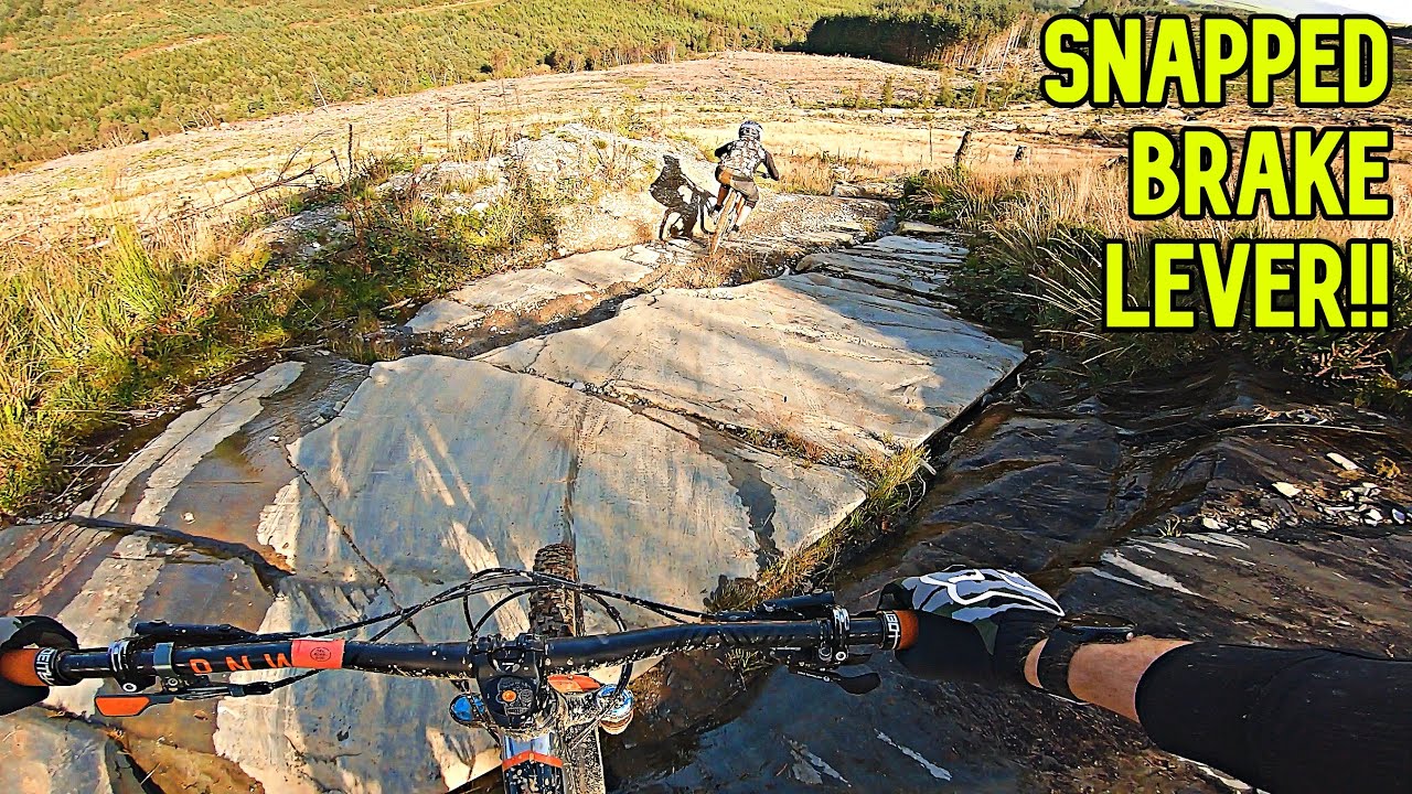 DYFI BIKE PARK - The Slab Track breaks bikes! Part 2