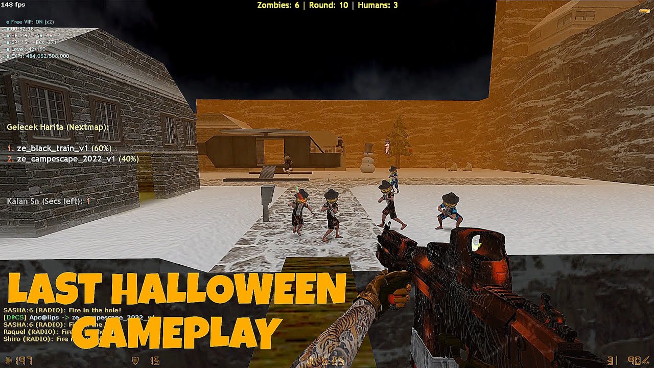 Counter-Strike: Zombie escape mod- ze_freeze_xmas_b3