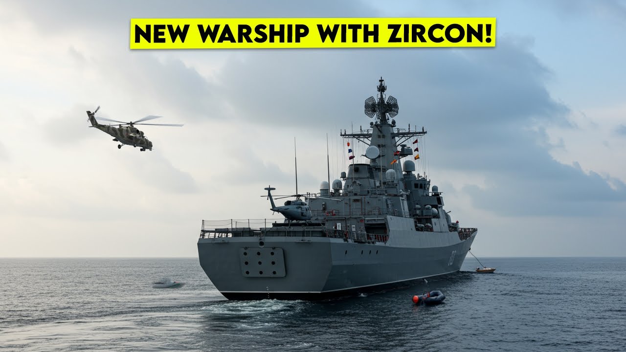 Russia Unleashes Zircon-Armed Frigate—New Warship Brings Fear to NATO!