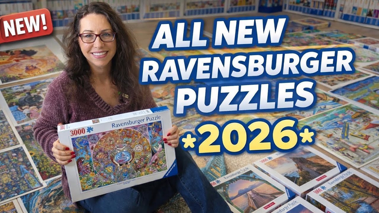 Новые пазлы Ravensburger 2026 года - февраль/март - puzzlesbyLiza