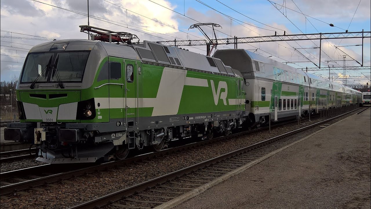 Junavideo (Huhtikuu 2018). Train video (April 2018)