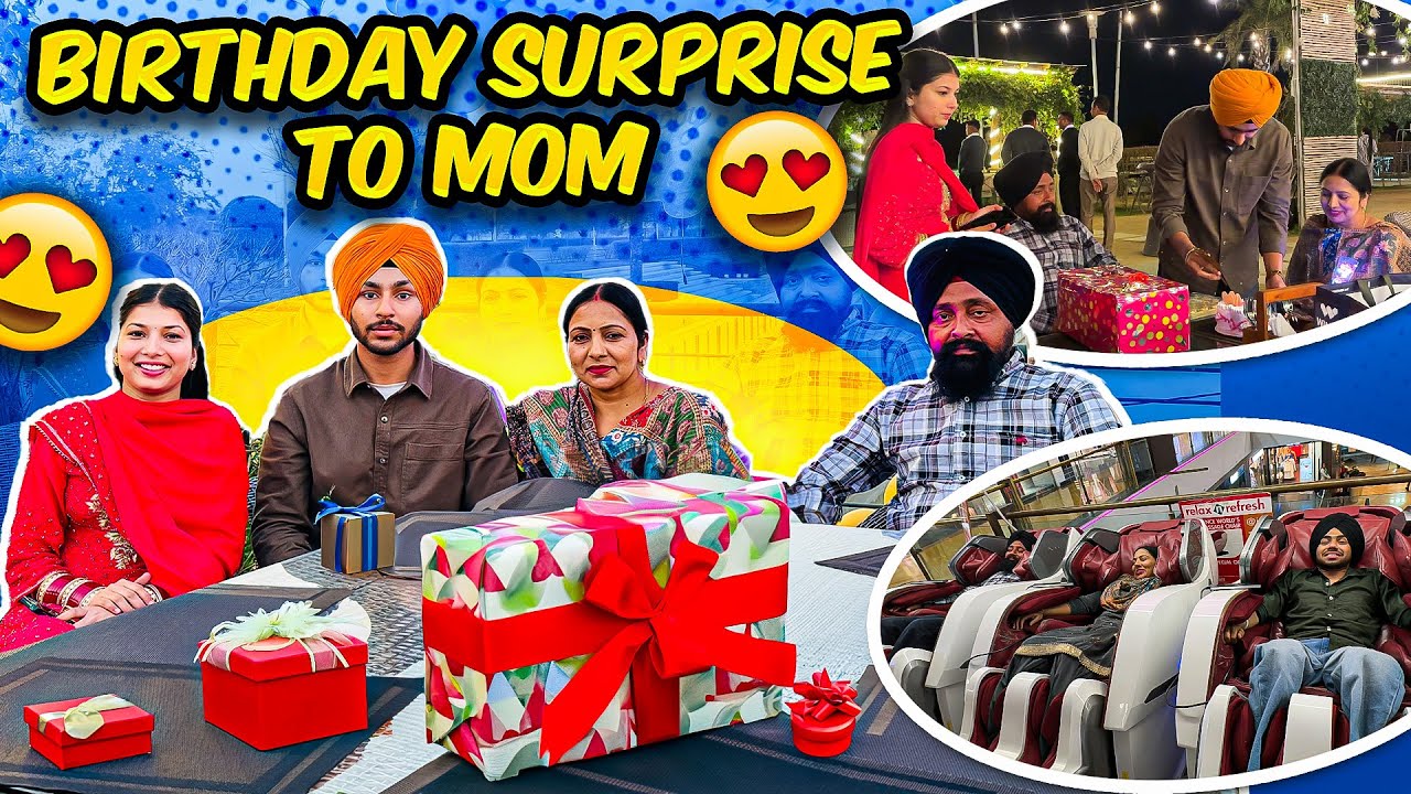 BEST BIRTHDAY SURPRISE EVER TO MOM😍 - MOM GOT EMOTIONAL🥺❤️ - BEING BRAND