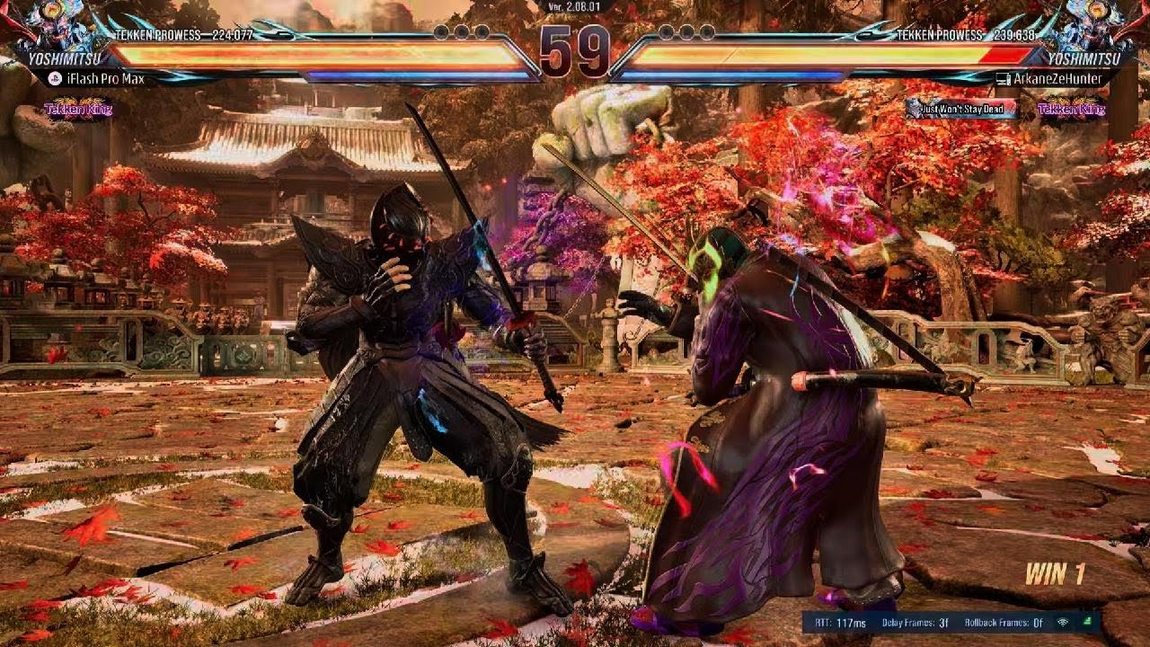 Yoshimitsu takes over the whole lobby 🔥💯