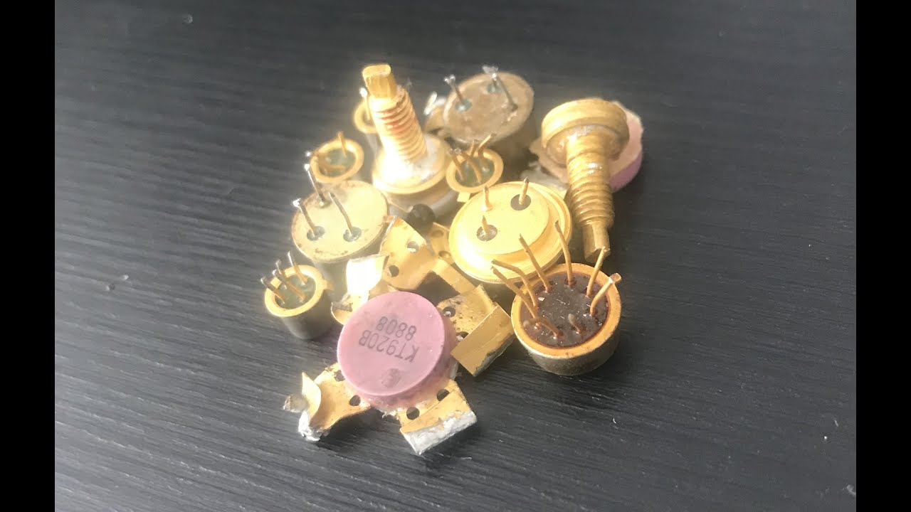 Scrapping Old Radio LEN for Gold and Palladium!