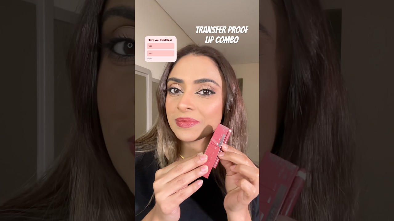 This Maybelline Lip Combo Does NOT Transfer 😍 | Brown Skin Friendly
