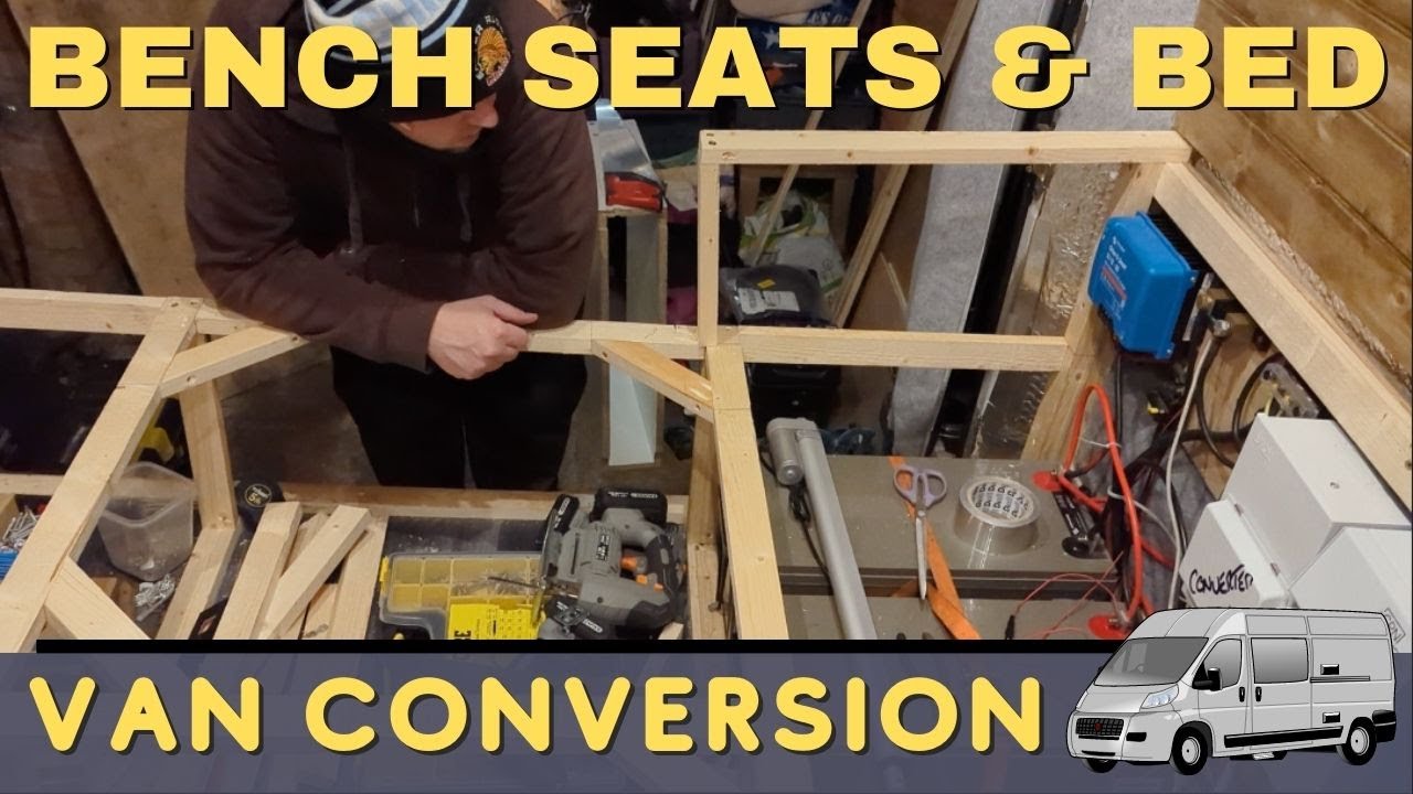 Re Making the Bench Seats and Bed  - Iveco Daily Van Conversion