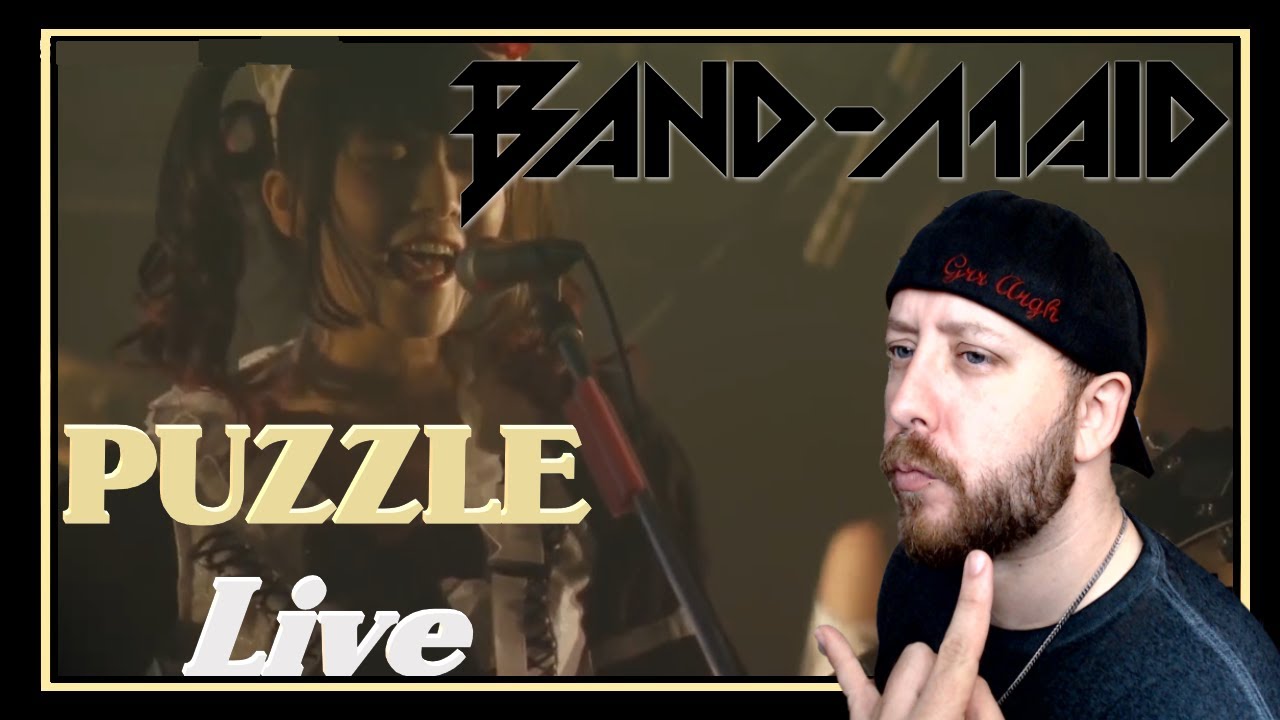 BAND-MAID / Puzzle (Live) REACTION | Metal Musician Reacts