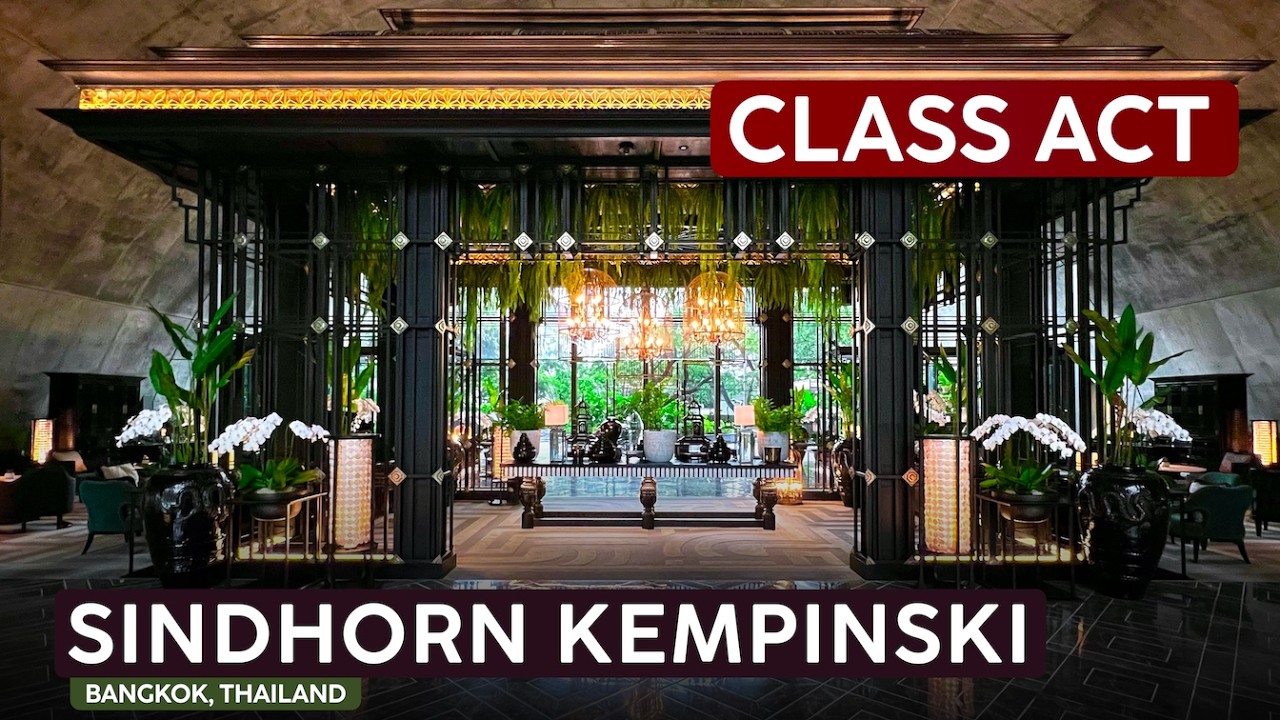 KEMPINSKI SINDHORN Бангкок, Таиланд【4K Hotel Tour & Review】🎄 #FLIPFLOPMAS Ep. 11