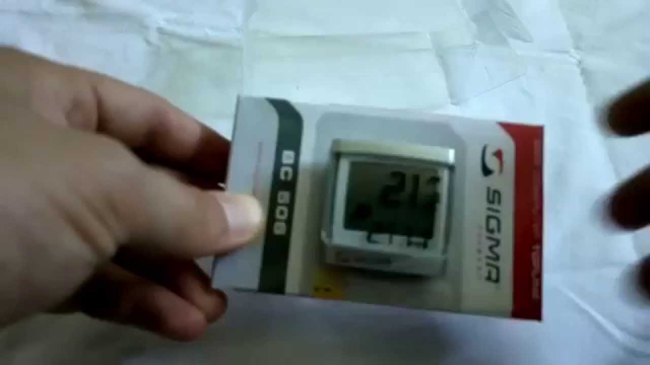 SIGMA BC506 cyclocomputer