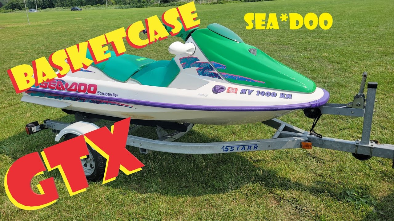 1995 SeaDoo GTX Repair, Wear Ring Installation, & Test Ride