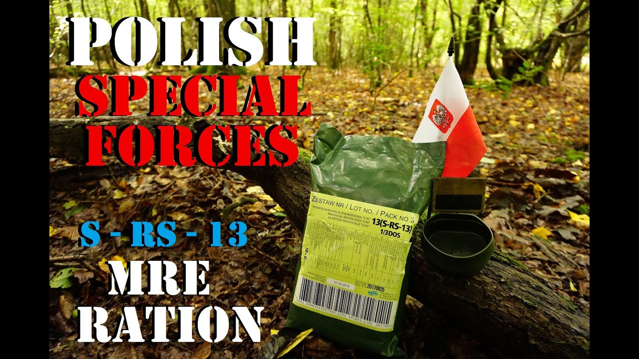 POLISH Special Forces Ration / MRE Outdoors Review 2019 | Polish Army Cold War Palatka Tent