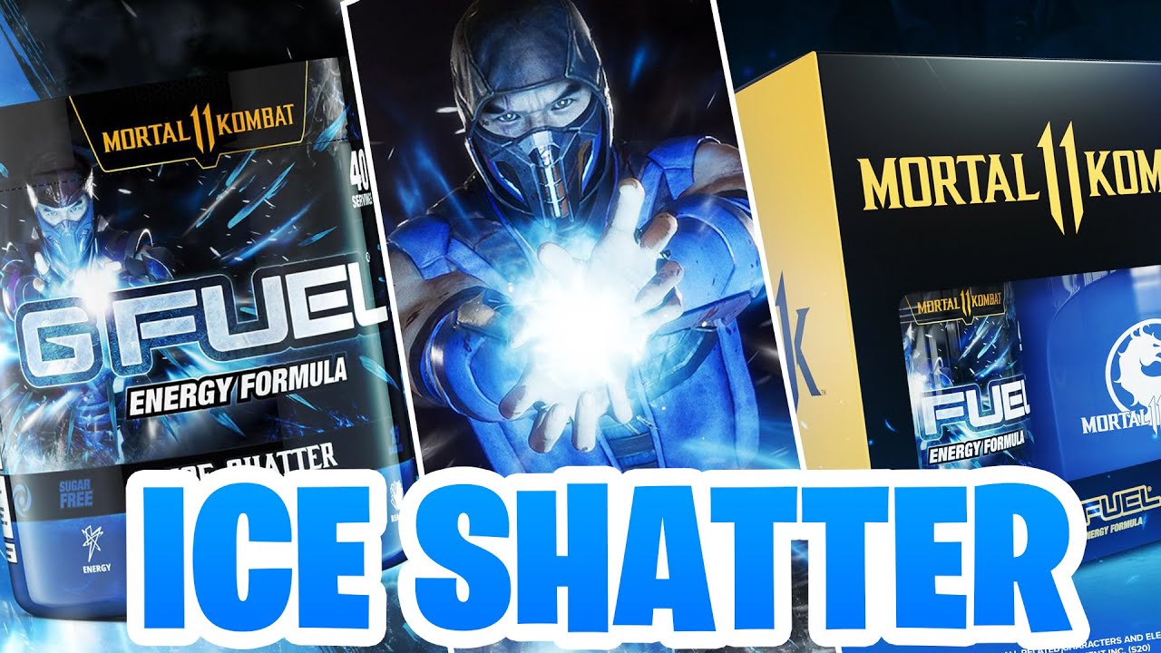 НОВЫЙ G-FUEL ICE SHATTER. ПЕРВАЯ РАСПАКОВКА И ДЕСЕРТА С ШЕЙКЕРОМ ICE SHATTER!
