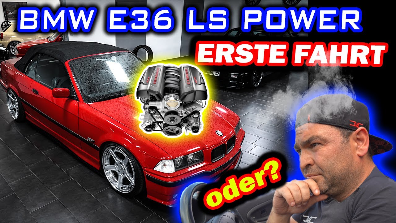LEVELLA | BMW E36 LS3 Swap | Die ersten Meter - die ersten Probleme!