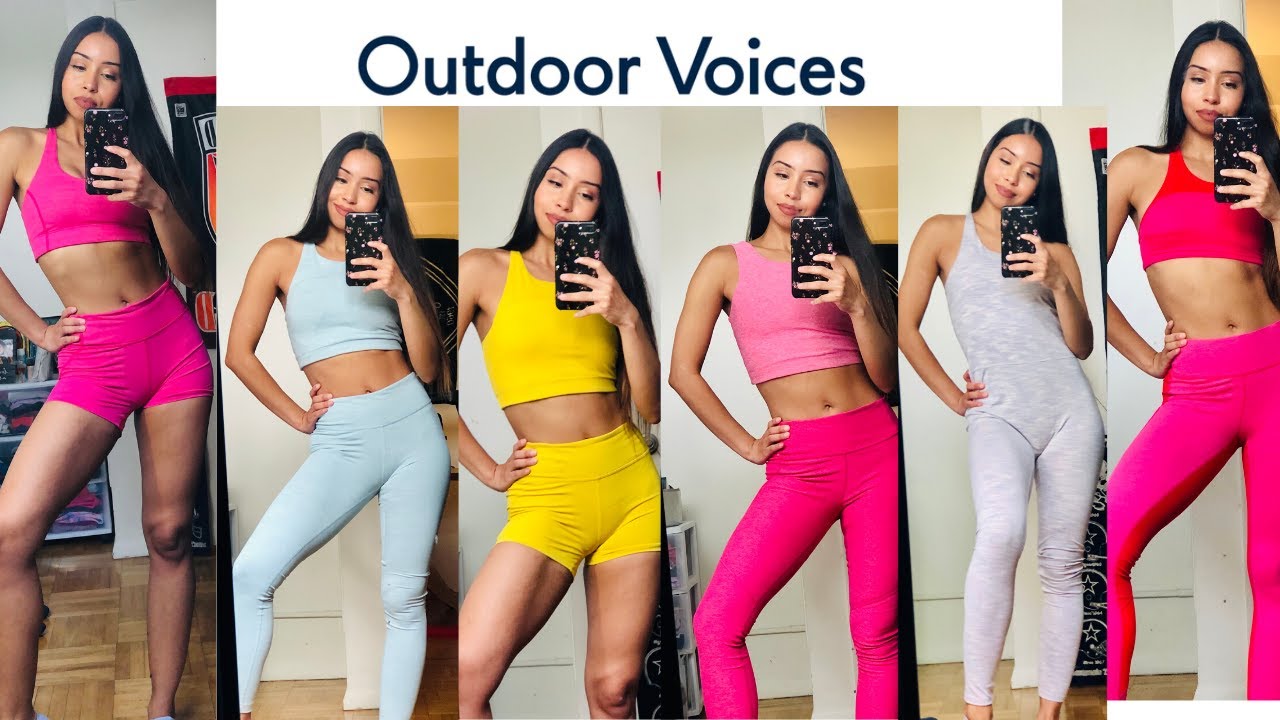 Outdoor Voices Review+Try on HAUL
