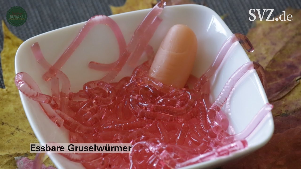 Selbst gemacht - Halloween Spezial: Essbare Würmer