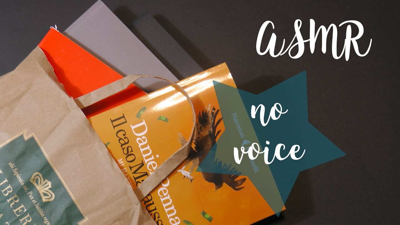 ASMR Unboxing + Show and Tell Bookshop * NO VOICE * PAPER and PLASTIC SOUNDS