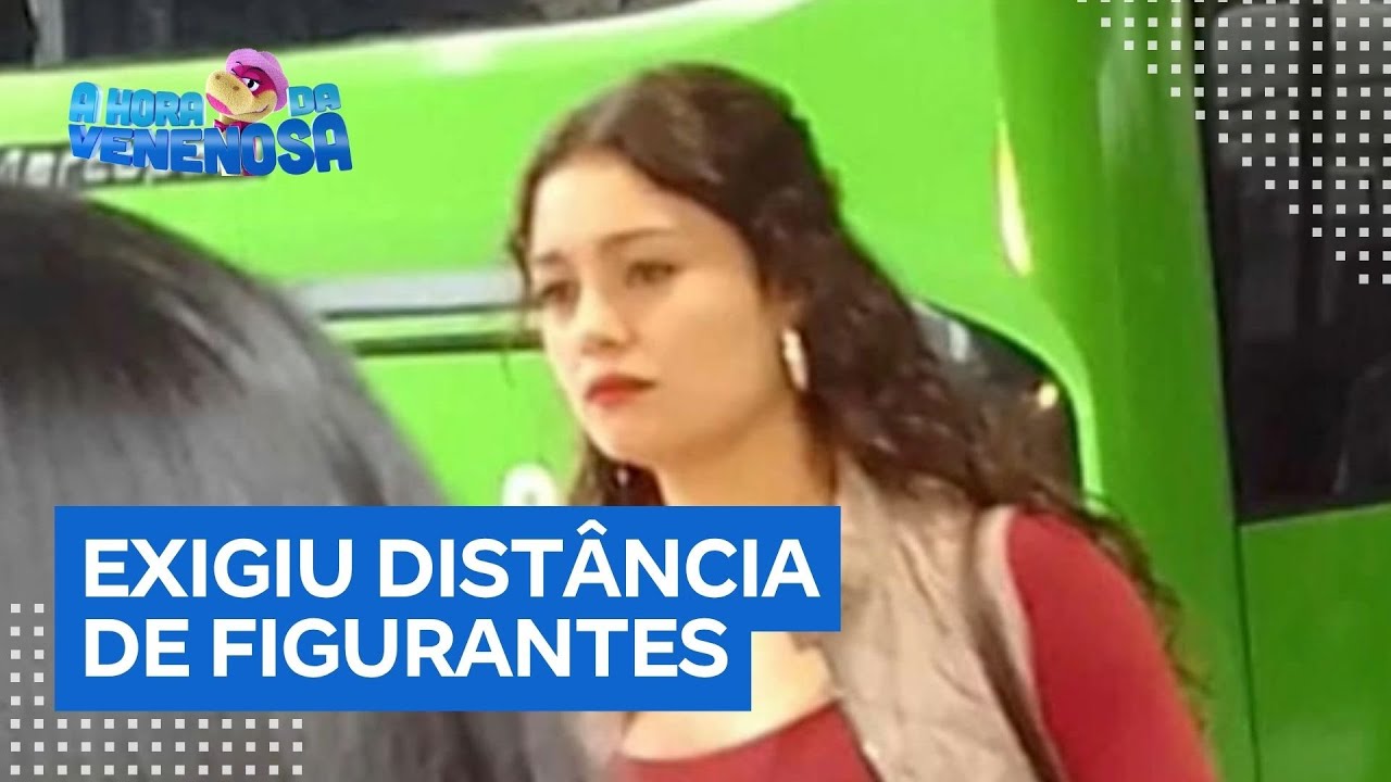 Sophie Charlotte tem ataque de 'estrelismo' com atores figurantes durante gravação externa em SP