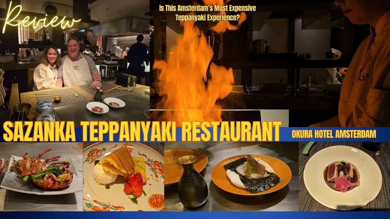 Chef Cooks in Front of Us!  Teppanyaki Restaurant Sazanka Experience - #Review | Shiela Piet