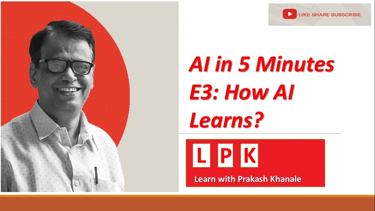 AI In 5 minutes E3:How AI Learns?