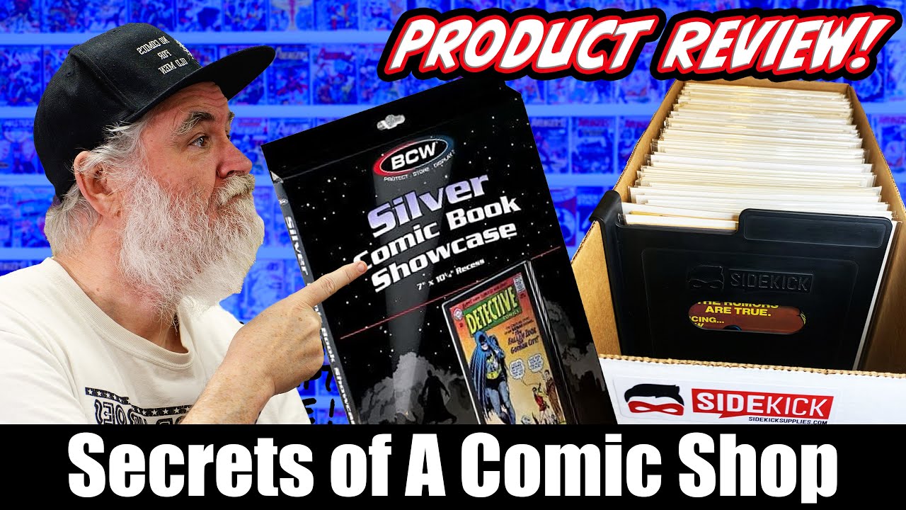 Secrets of a Comic Shop   Review of the Comic Book Showcase and Sidekick!