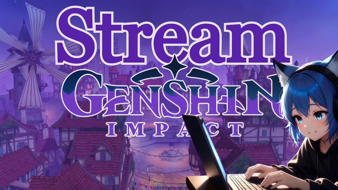 Я делаю что-то в Геншине     #Ruvtuber #vtuber #Aoi_Hana  #genshinimpact