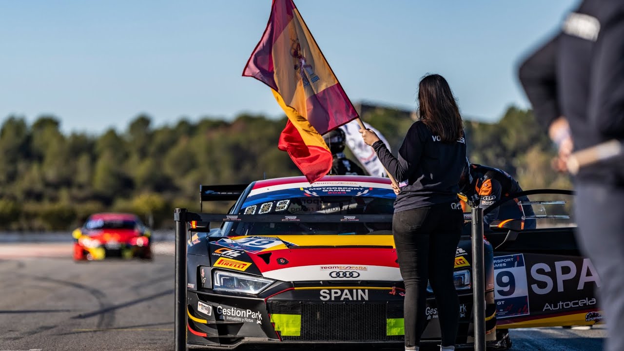 segundo stint qualy race Valencia fia motorsport games Audi R8