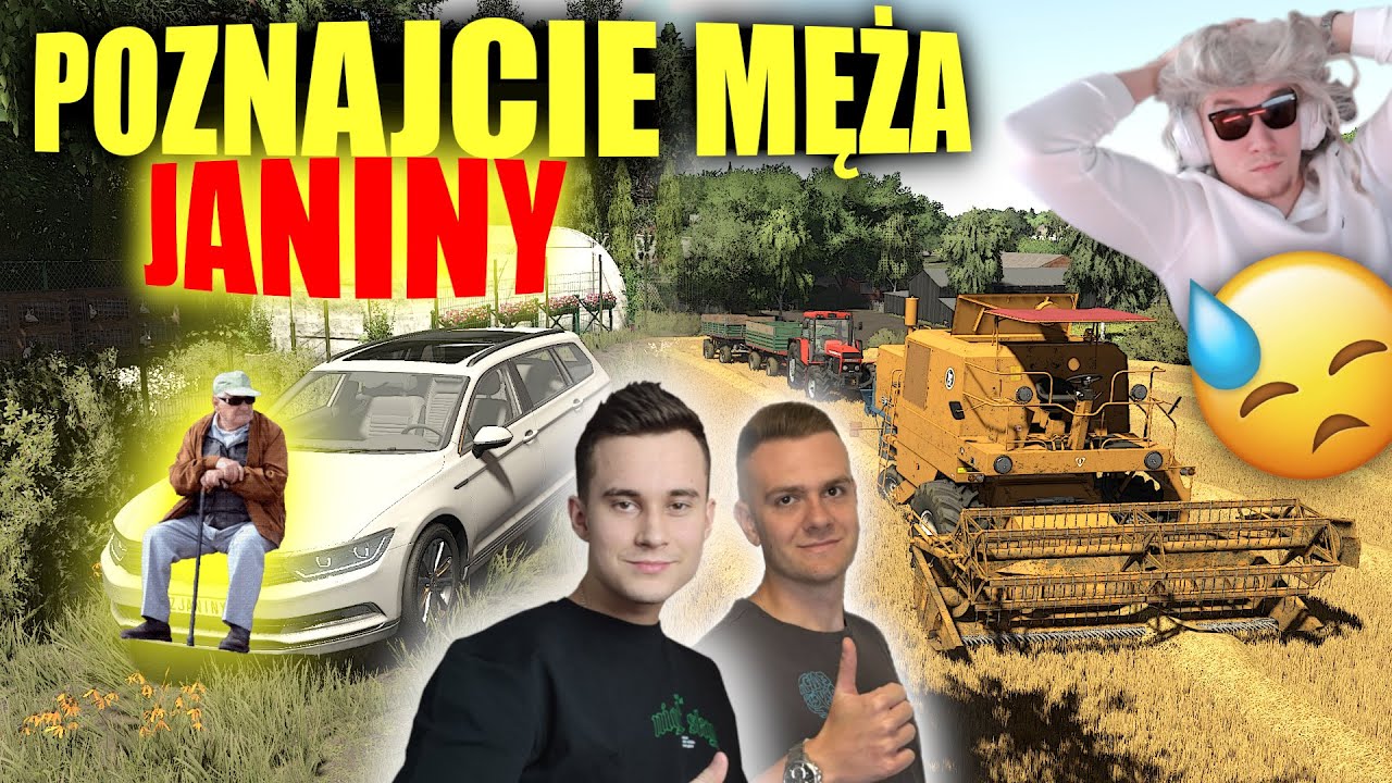 PRZYJECHAŁ MĄŻ JANINY! 😮 OGROMNA AWANTURA 😱 ŻNIWA CAŁĄ EKIPĄ! 🔵 