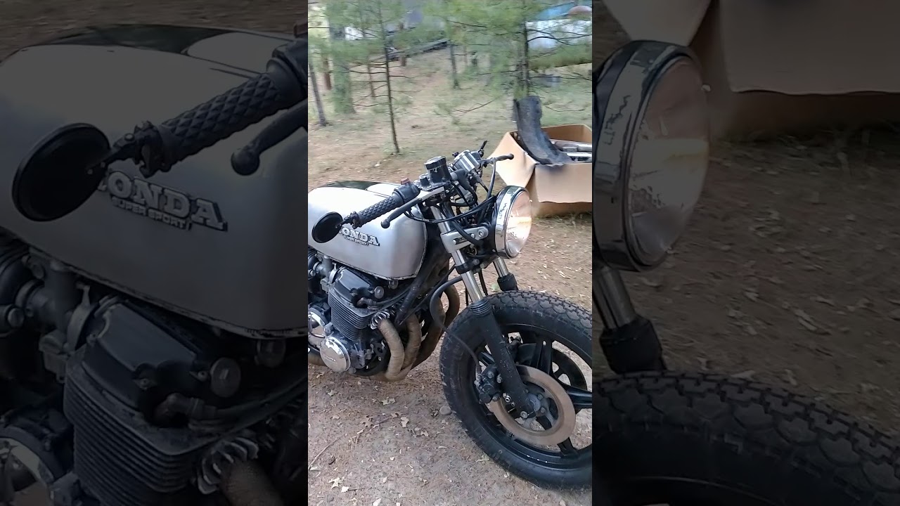 1978 Honda CB700 Shed-built Custom Brat