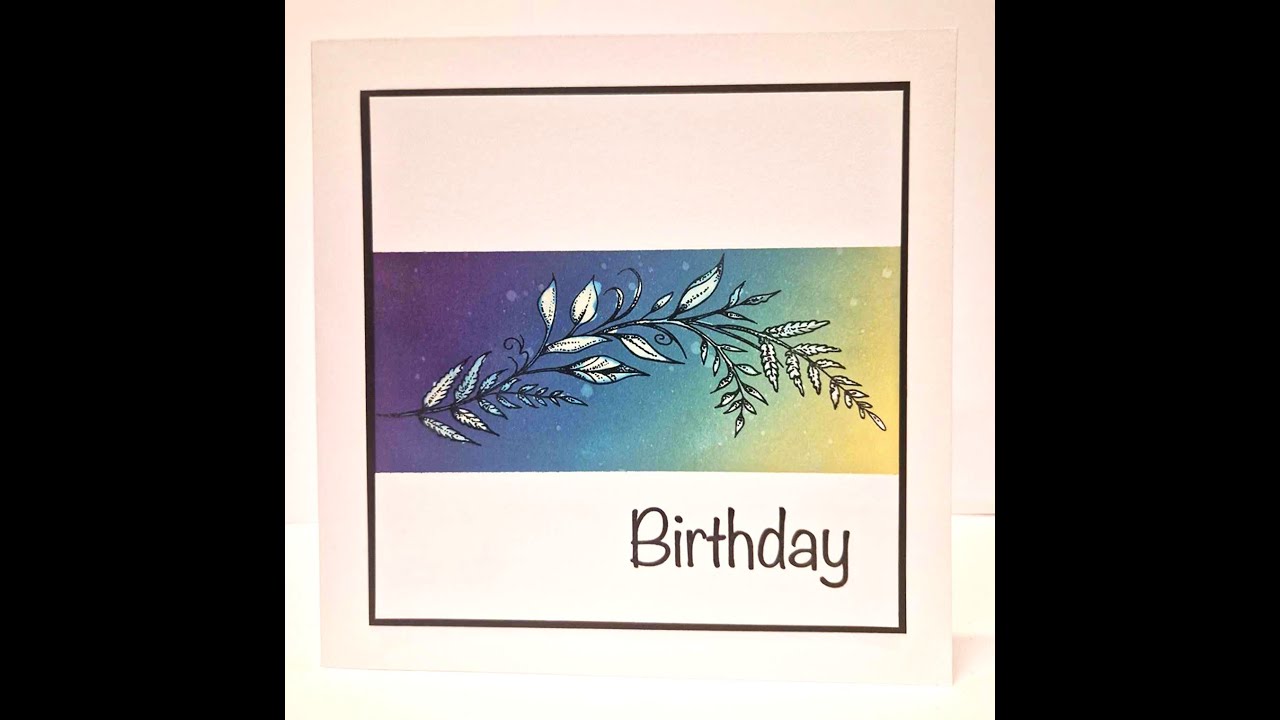 Sweet Poppy Fern Stamp