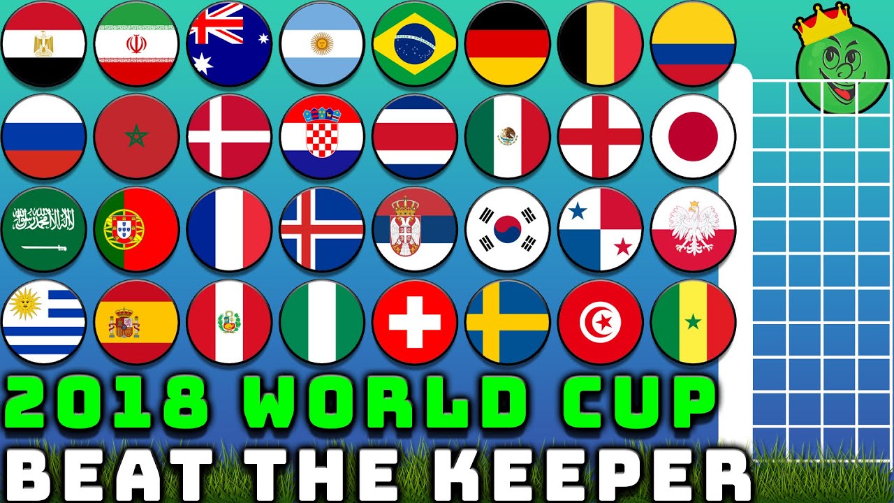 Beat the Keeper World Cup 2018 Retro Marble Race Tournament / Marble Race King