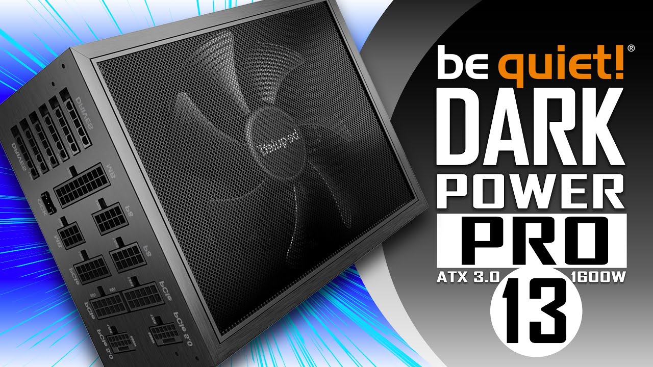 1600 Вт чистой мощности! Будьте тихими! Обзор блока питания Dark Power Pro 13