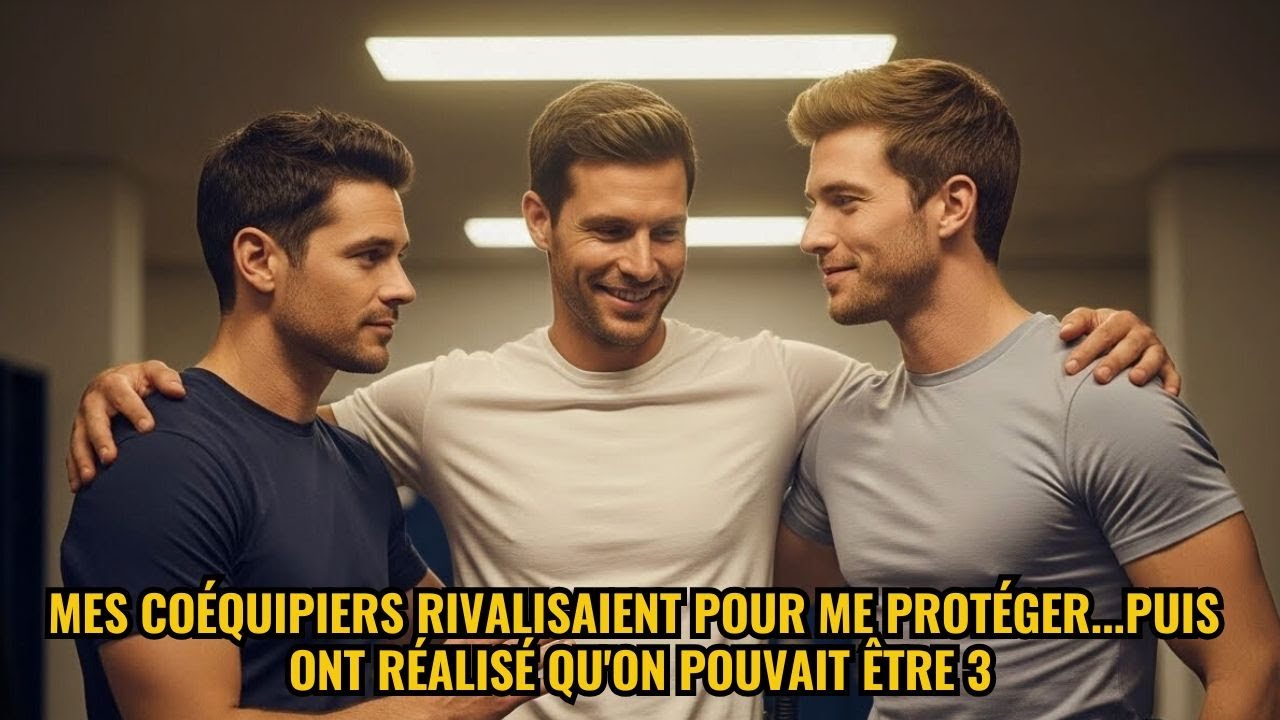Mes COÉQUIPIERS rivalisaient pour me protéger...puis ont réalisé qu'on pouvait être 3 | Histoire Gay