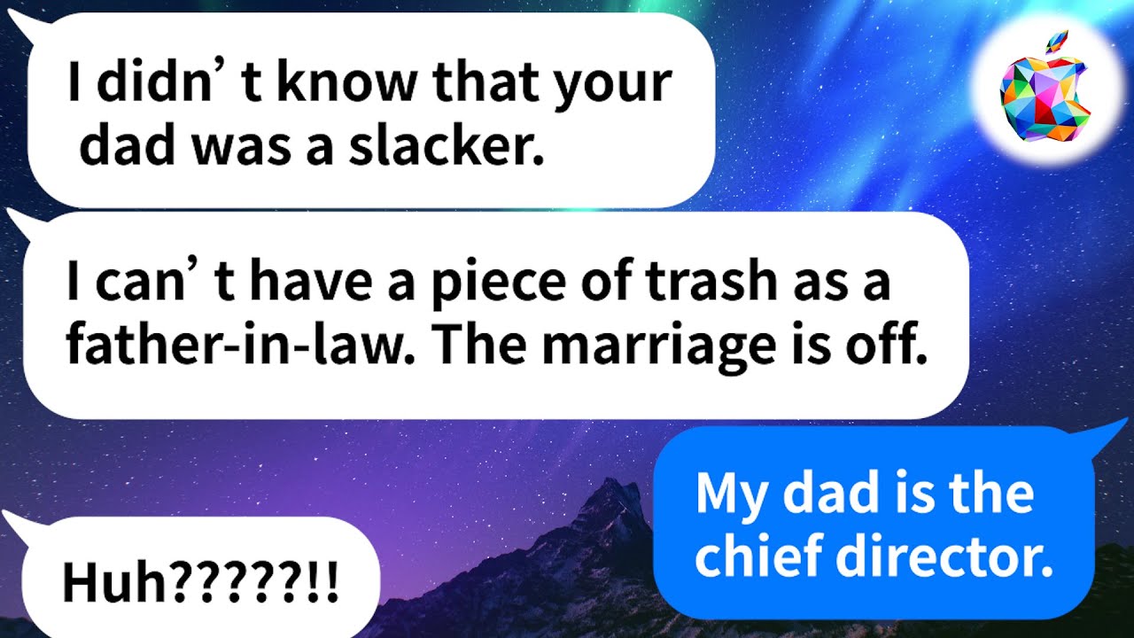 【Apple】Fiancé accuses my dad of being a piece of trash and calls off wedding so I tell him the truth