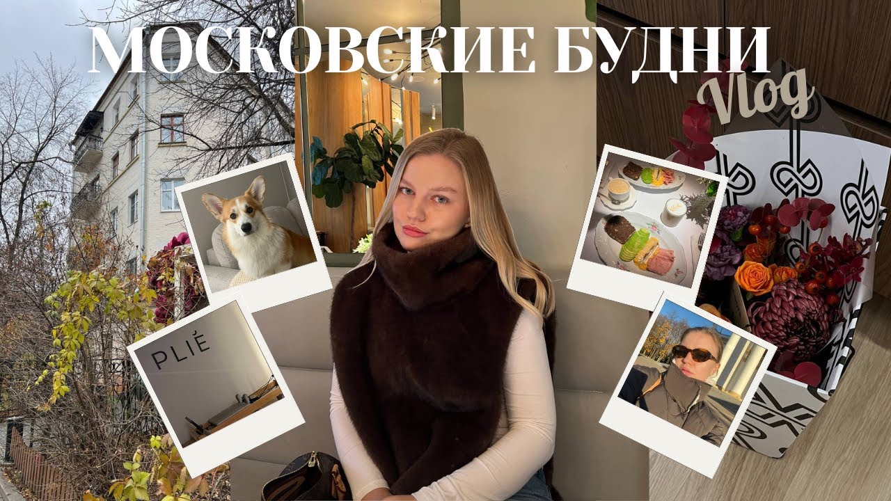 VLOG: МОСКОВСКИЕ БУДНИ | осень, спорт, английский и возвращение нашего корги к нам! 