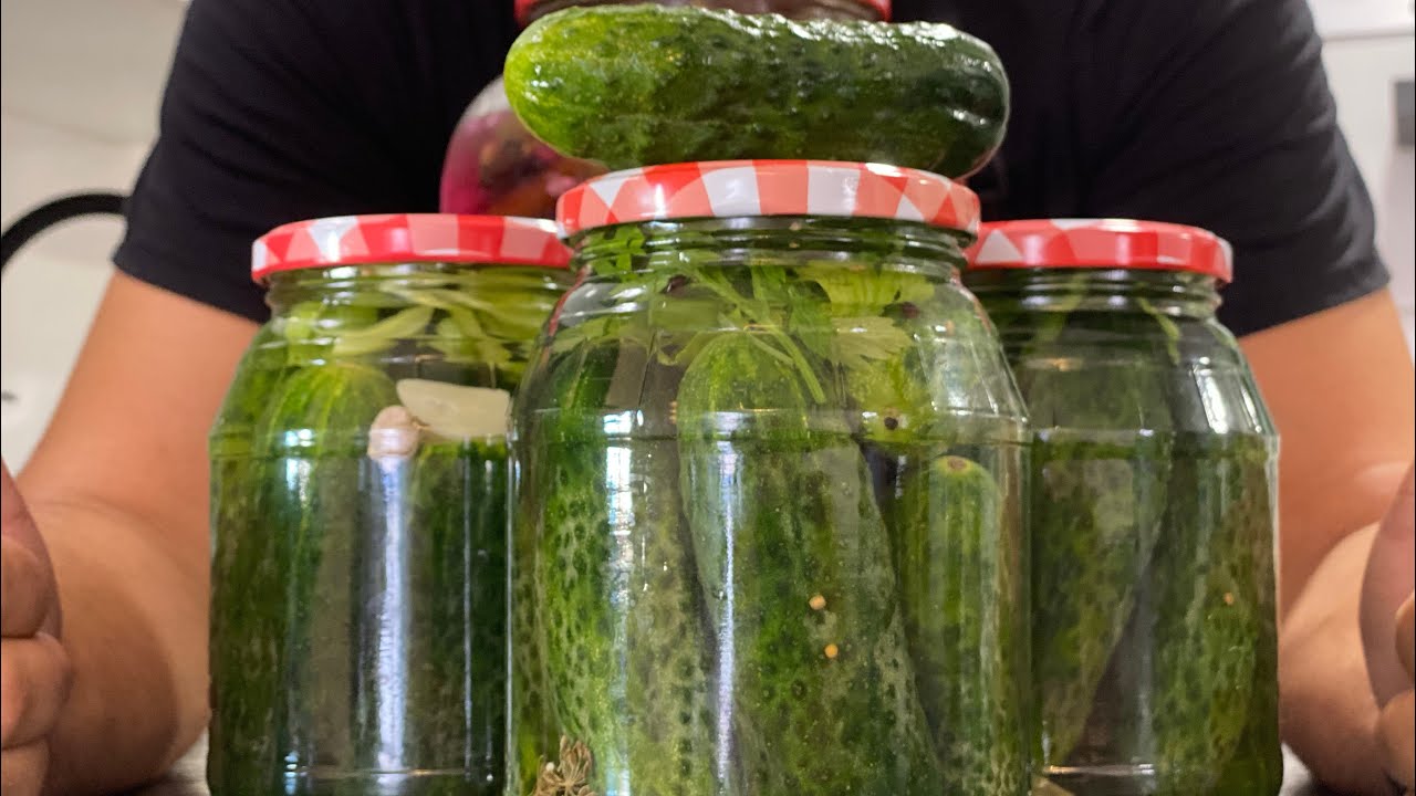 Castraveti murati (In OTET)👉 cum se face saramura la castraveti