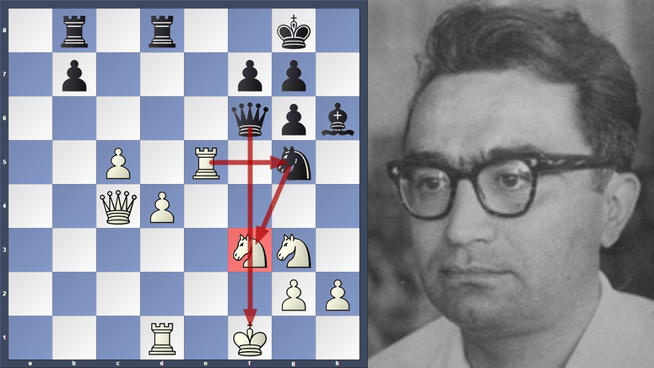 A simple fork || Nikolay vs Radojevic || Parcetic Memorial 1966