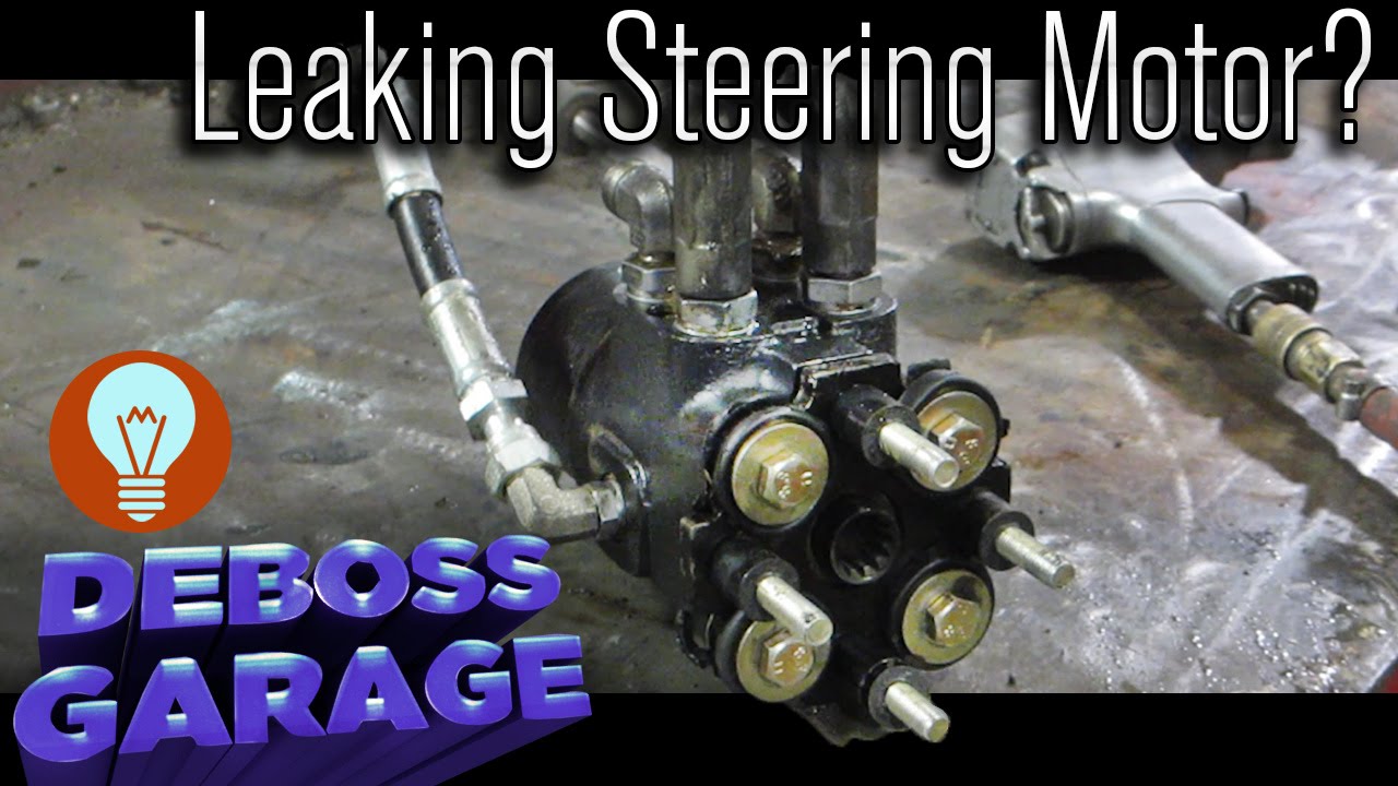 Case IH MX 255 Steering Motor Rebuild