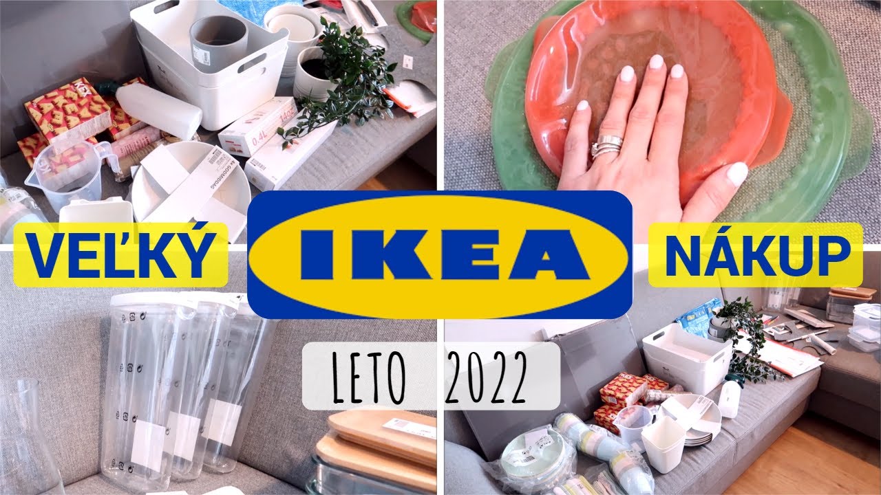 🛏️ VEĽKÝ NÁKUP V IKEA SLOVENSKO - LETO 2022 🛏️ | Daniela Kurky