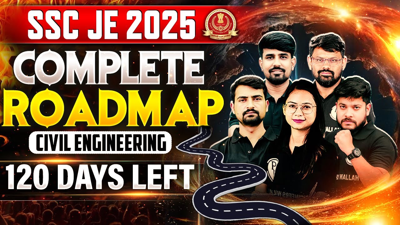 SSC JE 2025 | How To Prepare For SSC JE CIVIL 2025  | Civil Engineering | SSC JE Strategy 2025