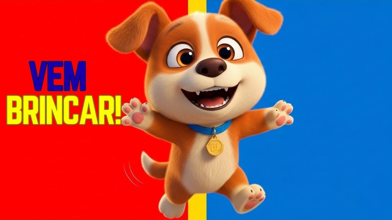 O Dudu Quer Brincar 🐶💛 | Música Infantil Divertida - Turma Da Luna