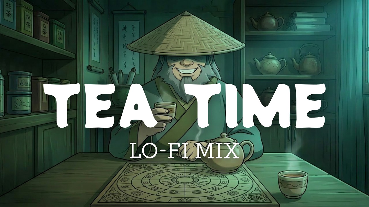 Tranquil Tea Time 🍵 Lofi Mix for Rest & Rejuvenation | AudioJoy 🦆