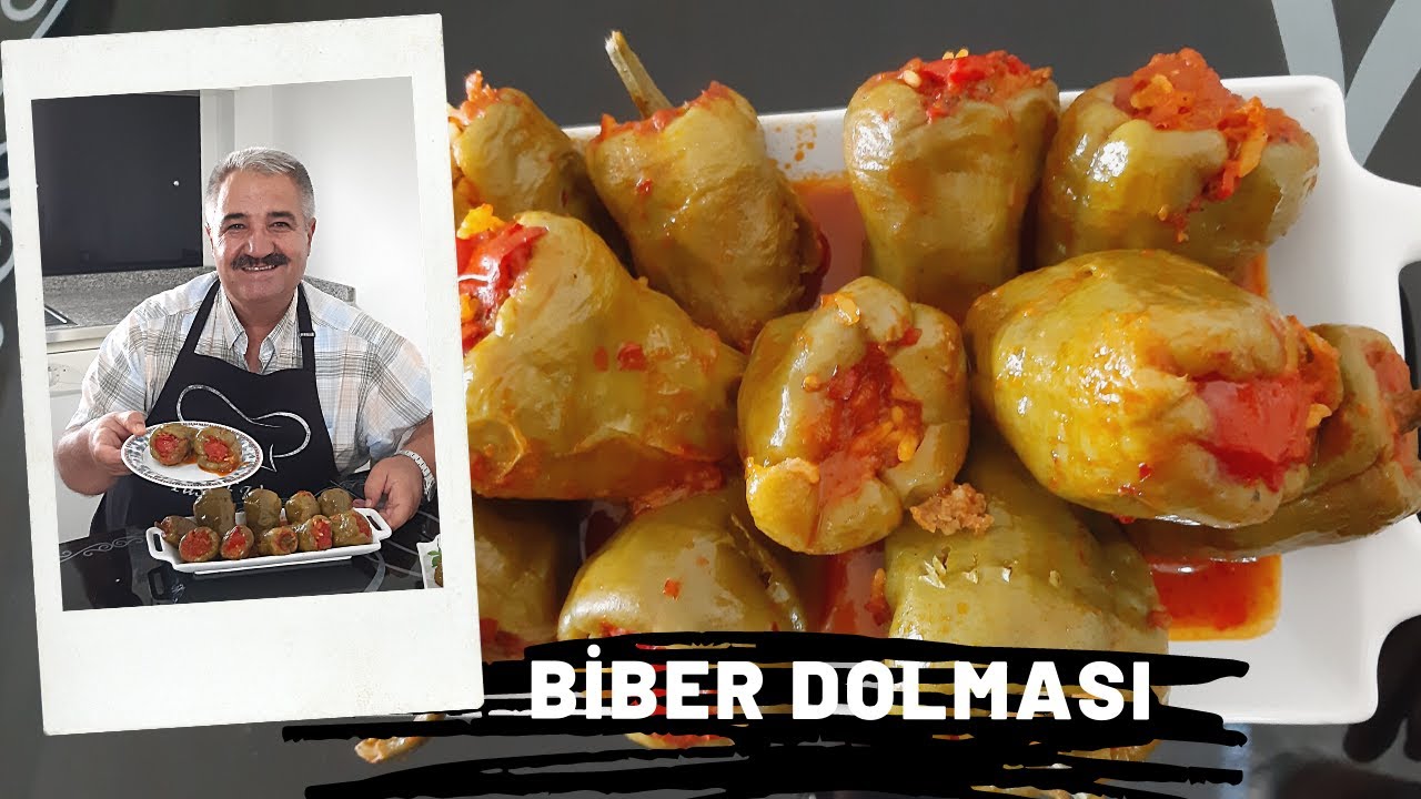Biber Dolması  Nasıl Yapılır