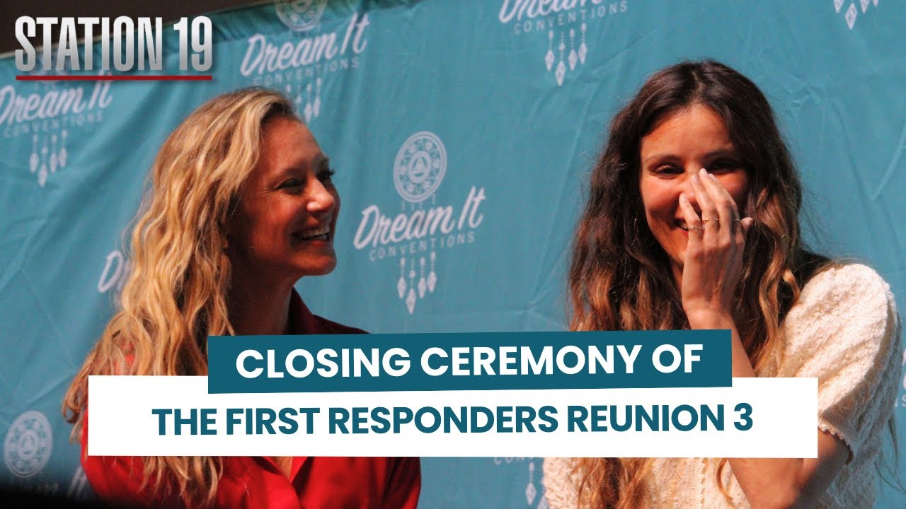 Closing ceremony of the First Responders Reunion 3 with Danielle Savre & Stefania Spampinato