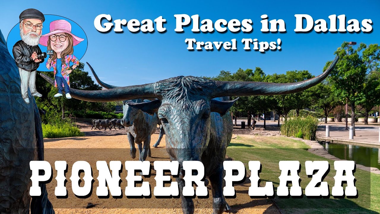 Experience Dallas, Texas Heritage at Pioneer Plaza With The Amazing Cattle Drive!