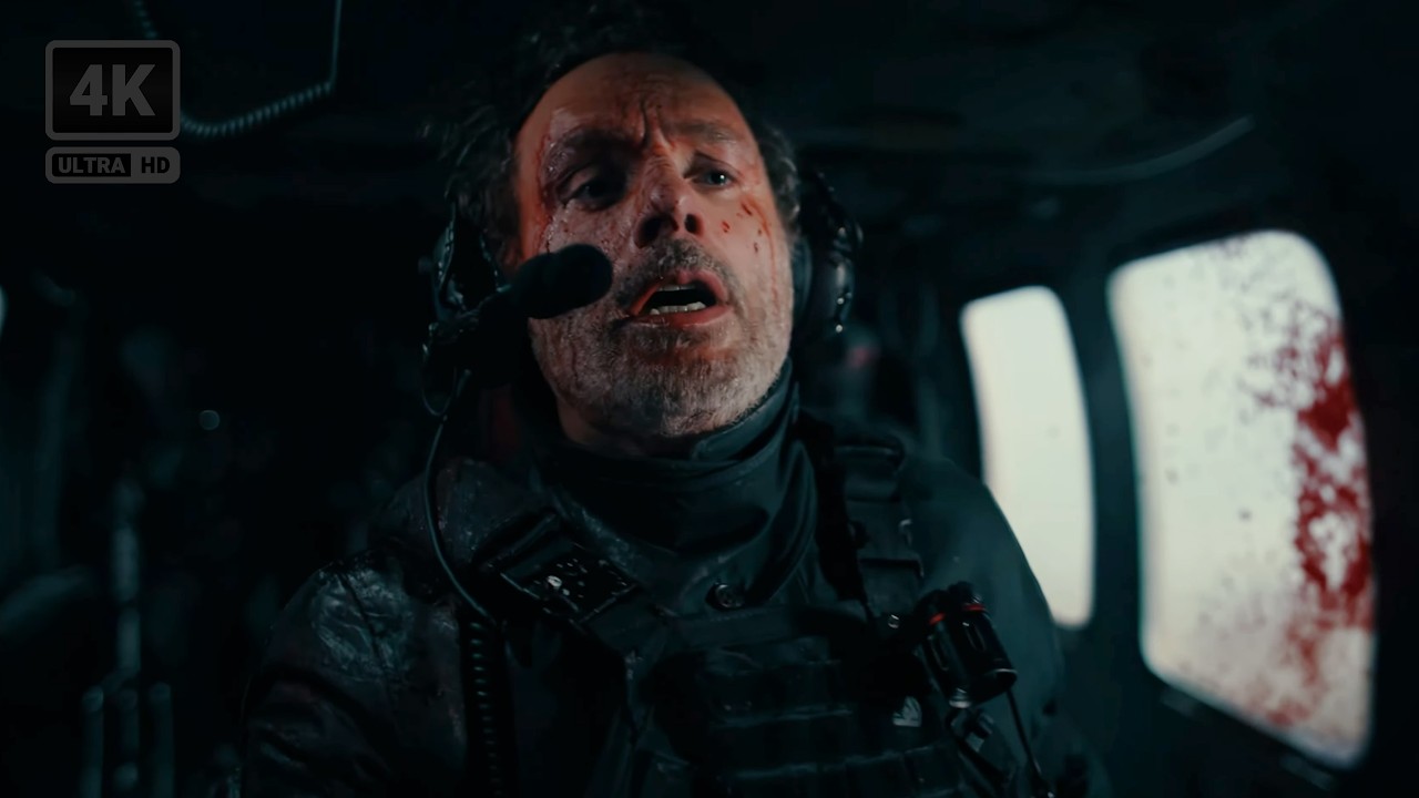 Nat shoots down Rick's Helicopter - 4K Ultra HD - The Walking Dead: The Ones Who Live - 1x1, 1x2