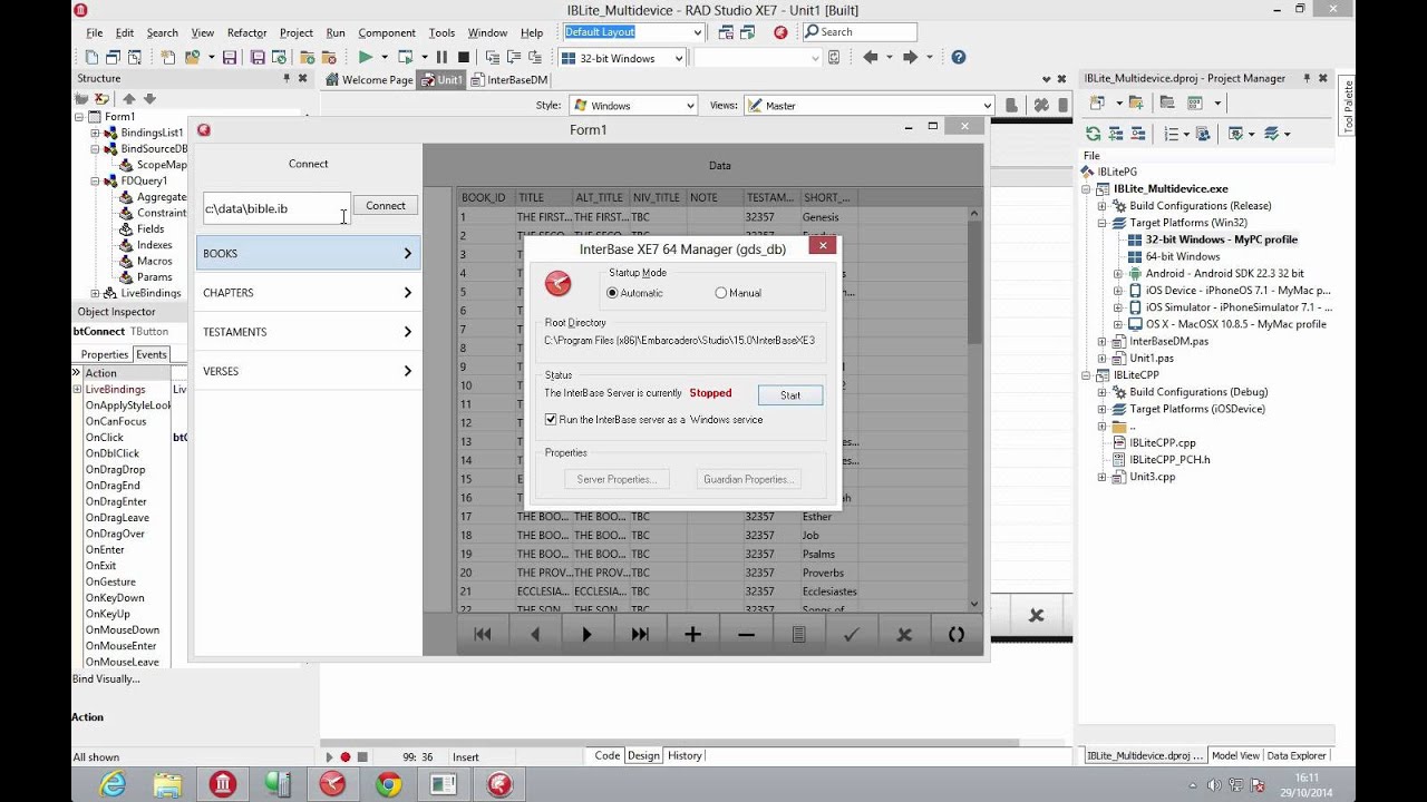 Embedding Local and Remote Data Access into your Applications with IBLite