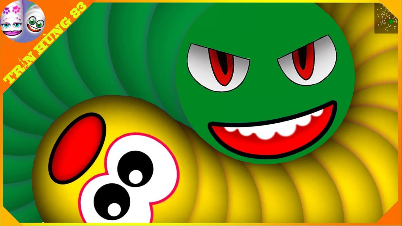 WORMSZONE.IO | ULAR GELINCIR RAKSASA TOP 01 / Gameplay Terbaik Zona Cacing Epik! | Trần Hùng 83
